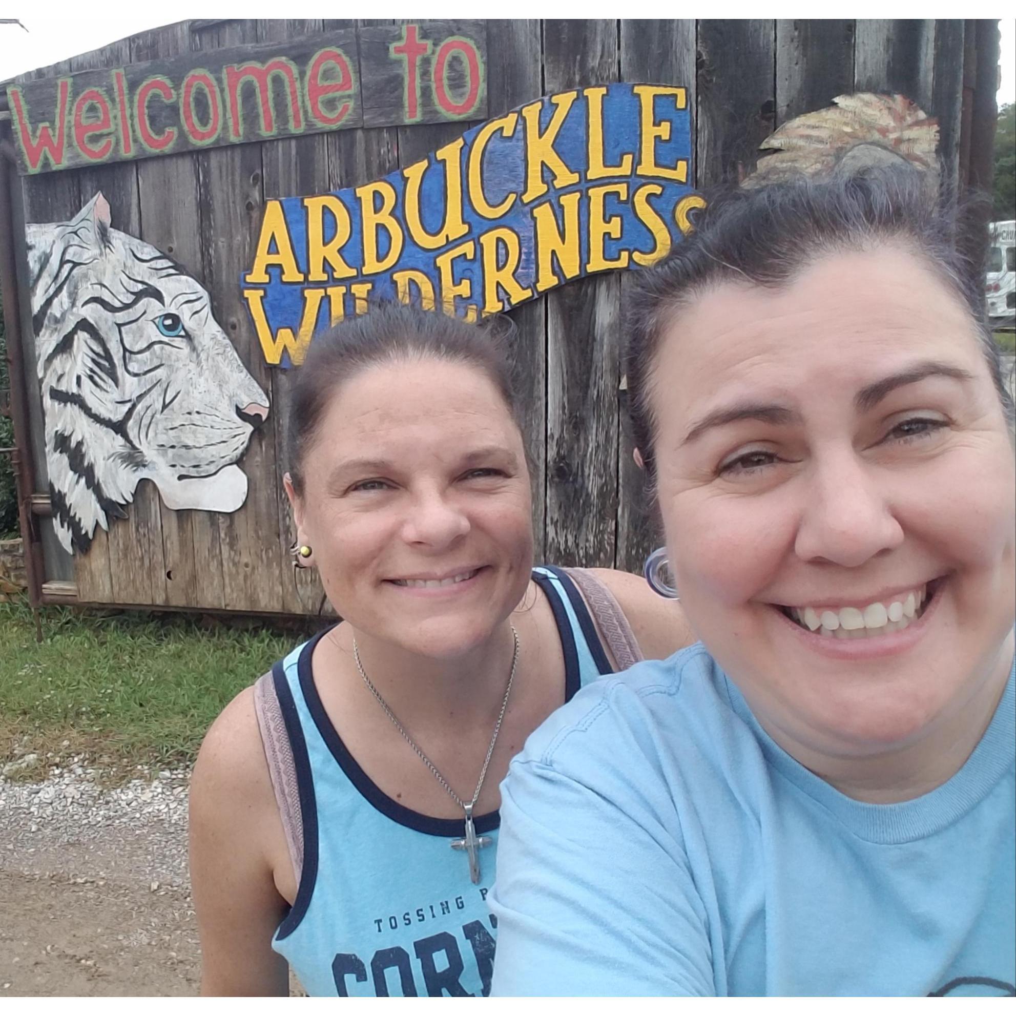 The Arbuckle Wilderness Reserve in Arbuckle, OK was great fun and we got some super-closeup pictures of the animals!