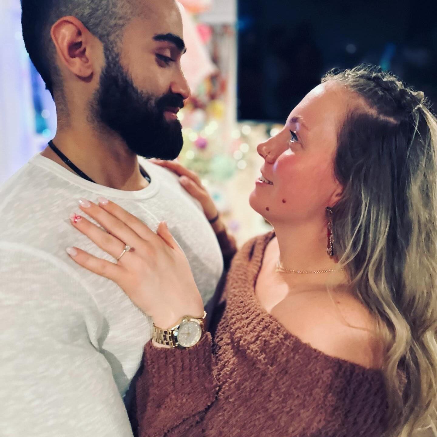 When Jeff finally proposed 💍💕🥰