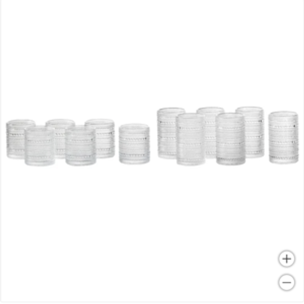Jupiter by Fortessa DOF and Beverage Glass, Set of 12
