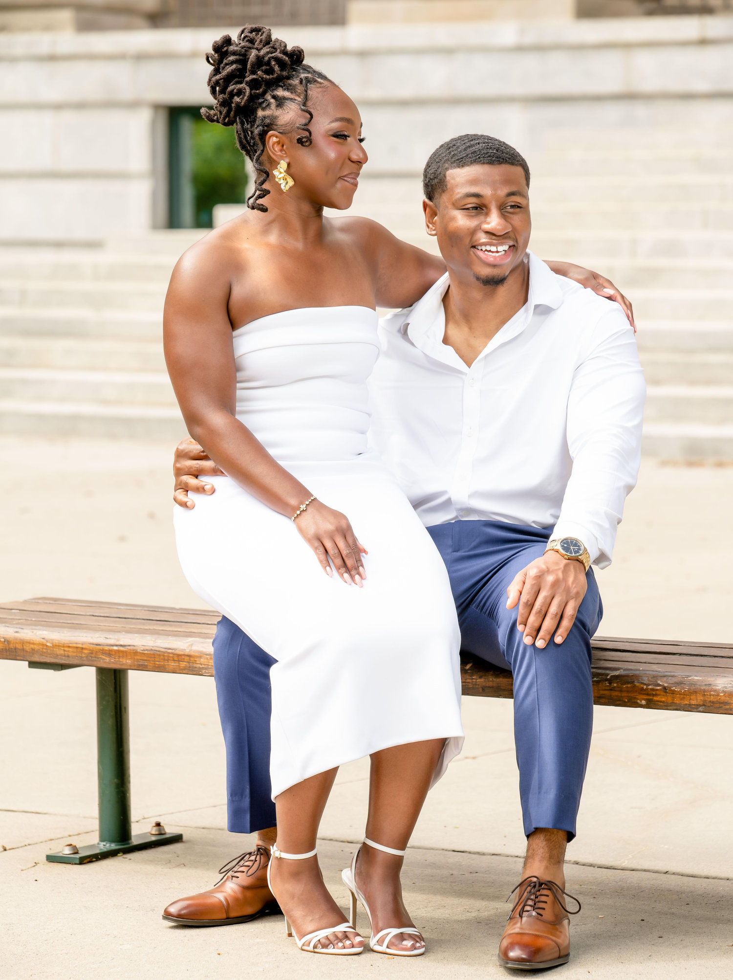 The Wedding Website of Zoe Banks and Rickey-Levon Burch II