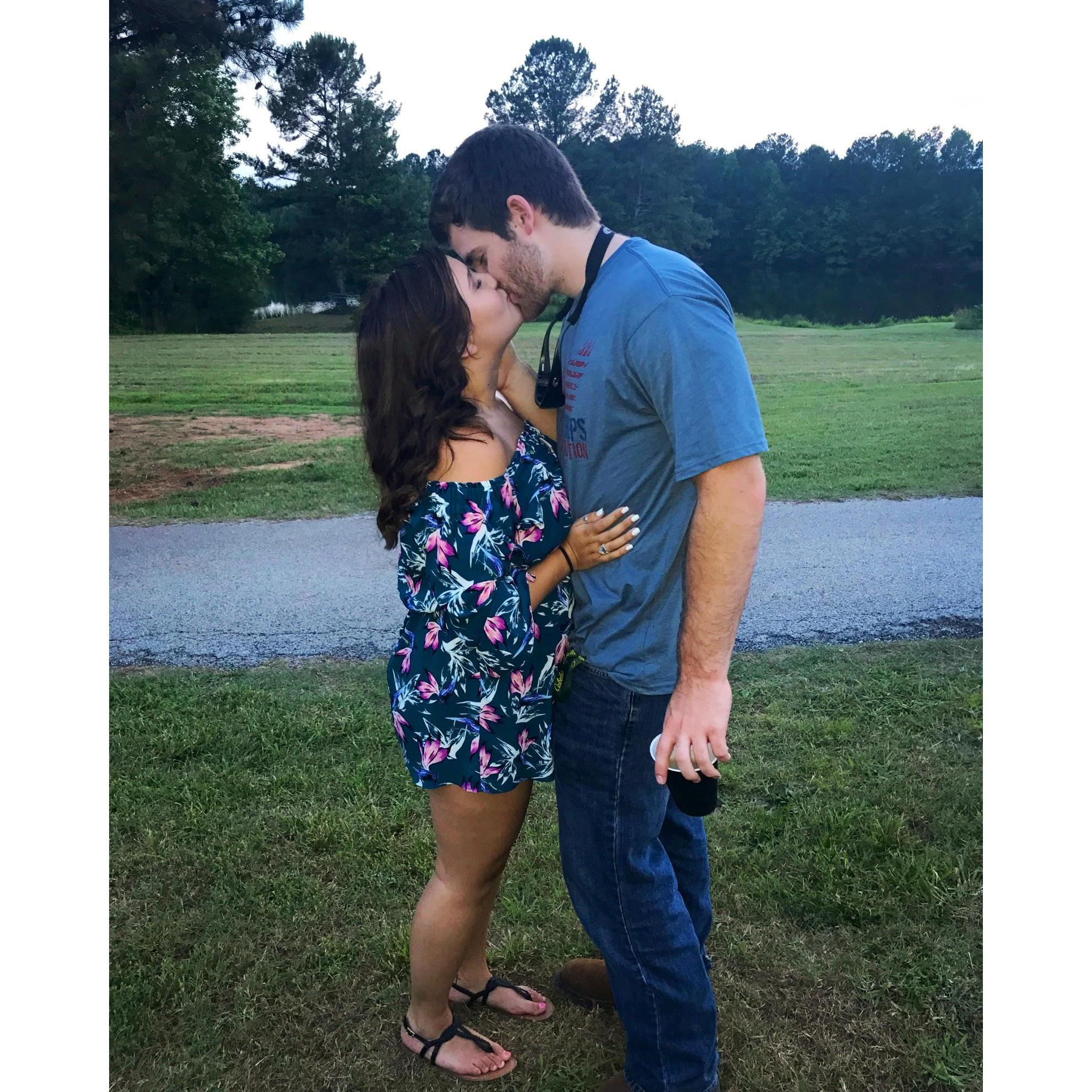 Our first memorial day together, we are officially dating!!!