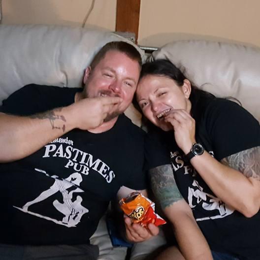 Last call at Remember Pastimes. We met at Pastimes so that was a special night for us.
