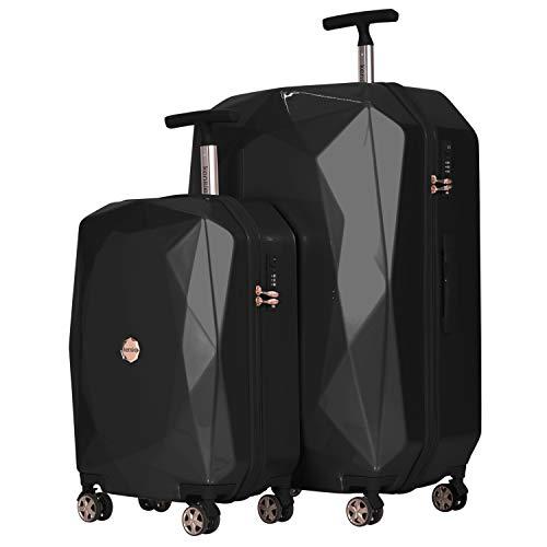 kensie 20" or 2 Piece Charming Diamond Women's Luggage Set