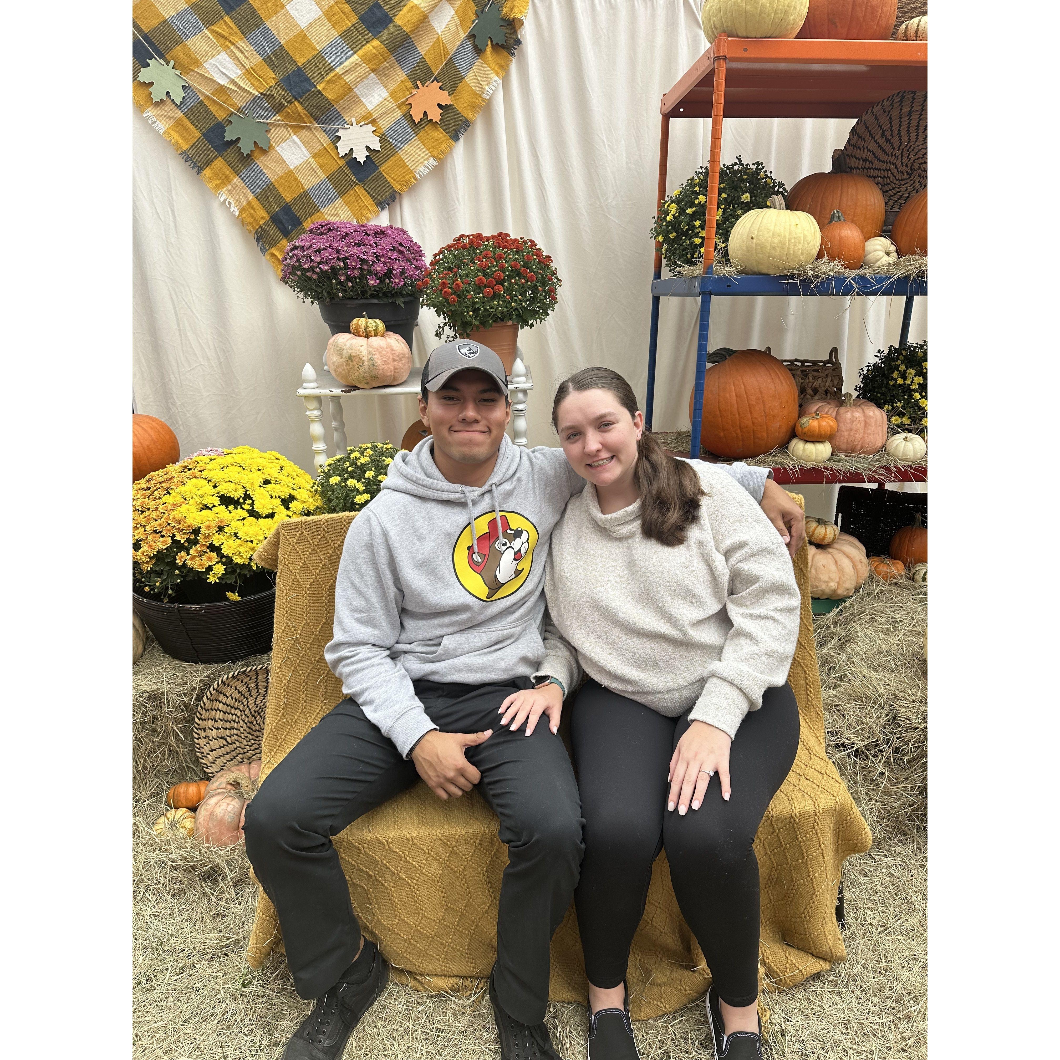 Our first fall together!