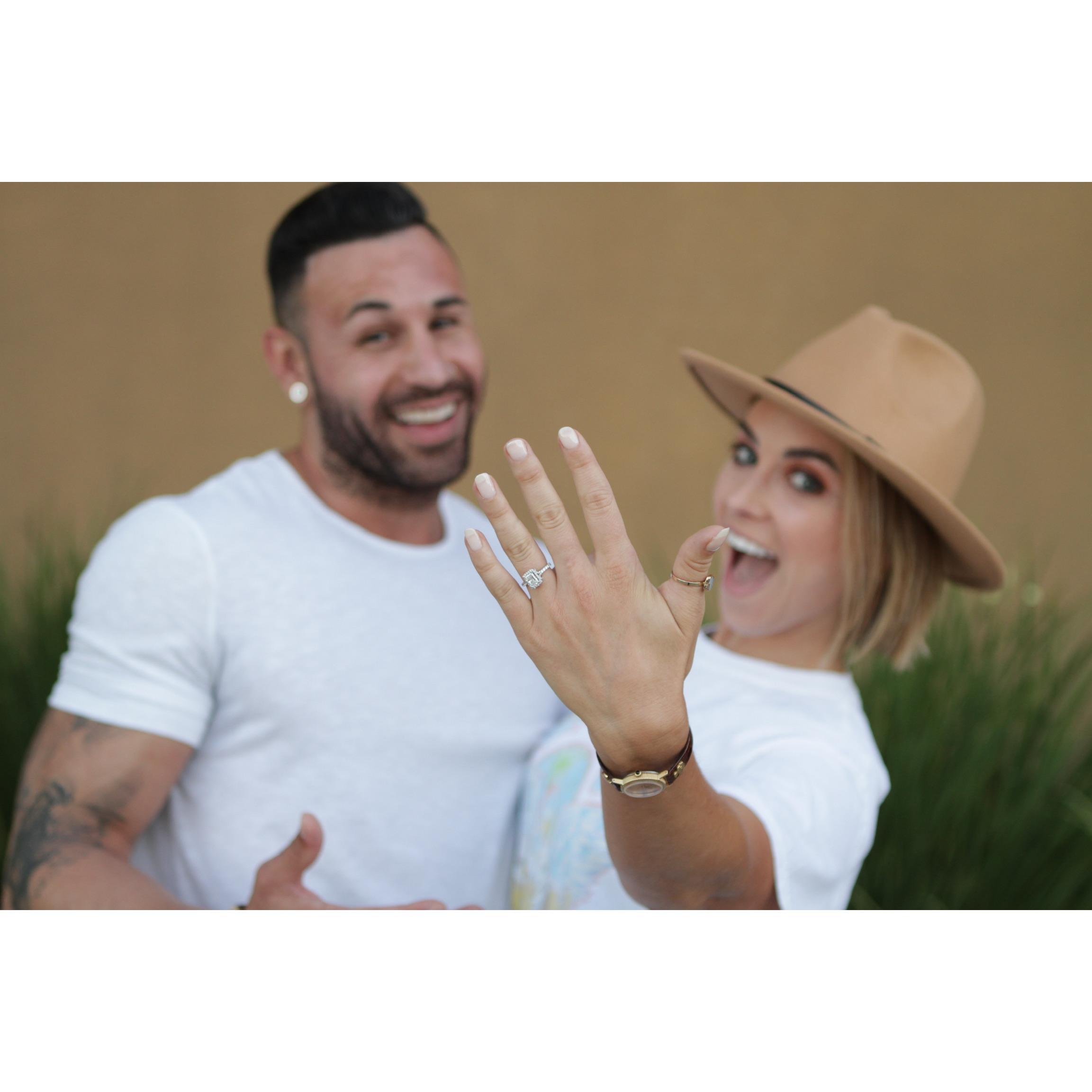 I said yes!