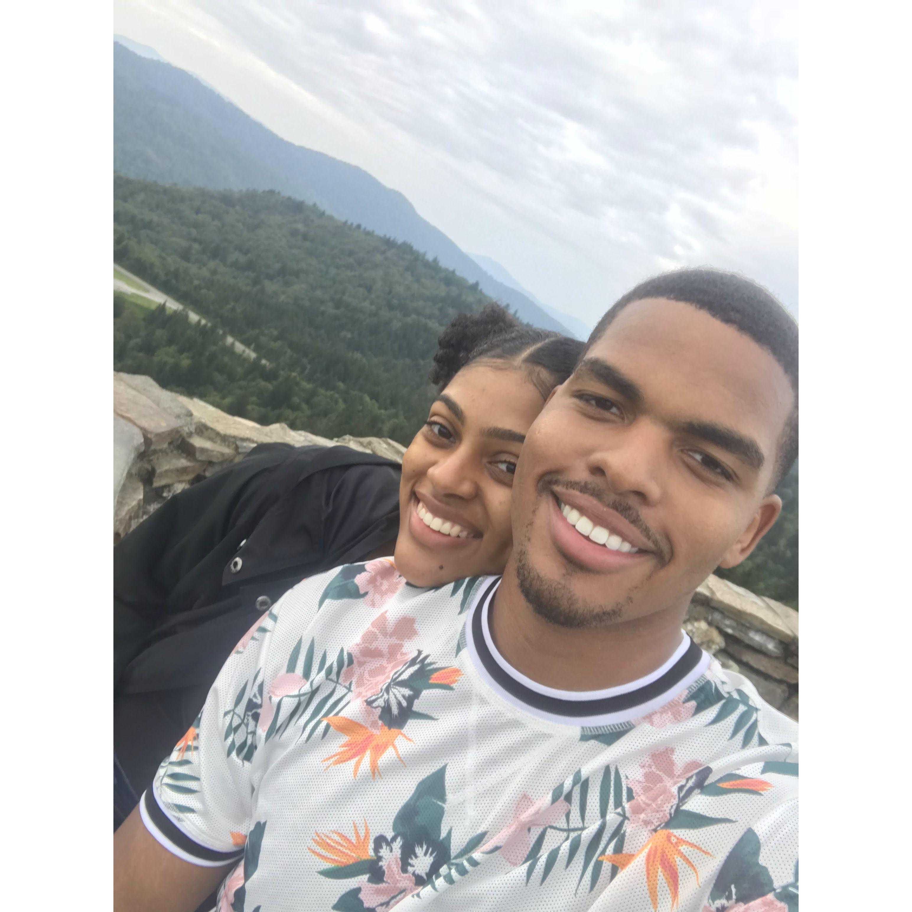 Hiking outside of Asheville