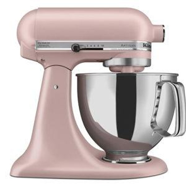 KitchenAid Artisan Series 5 Quart Tilt Head Stand Mixer with Pouring Shield KSM150PS, Dried Rose