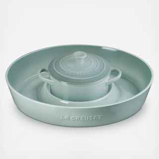 Signature Chip & Dip Platter with Mini Round Cocotte