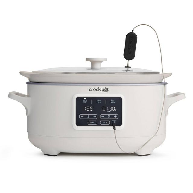 Crock-Pot 6qt Programmable Slow Cooker with Sous Vide Oat Milk