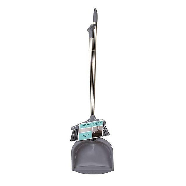 Evriholder® Sophisti-Clean Stainless Steel Sweep Set in Grey