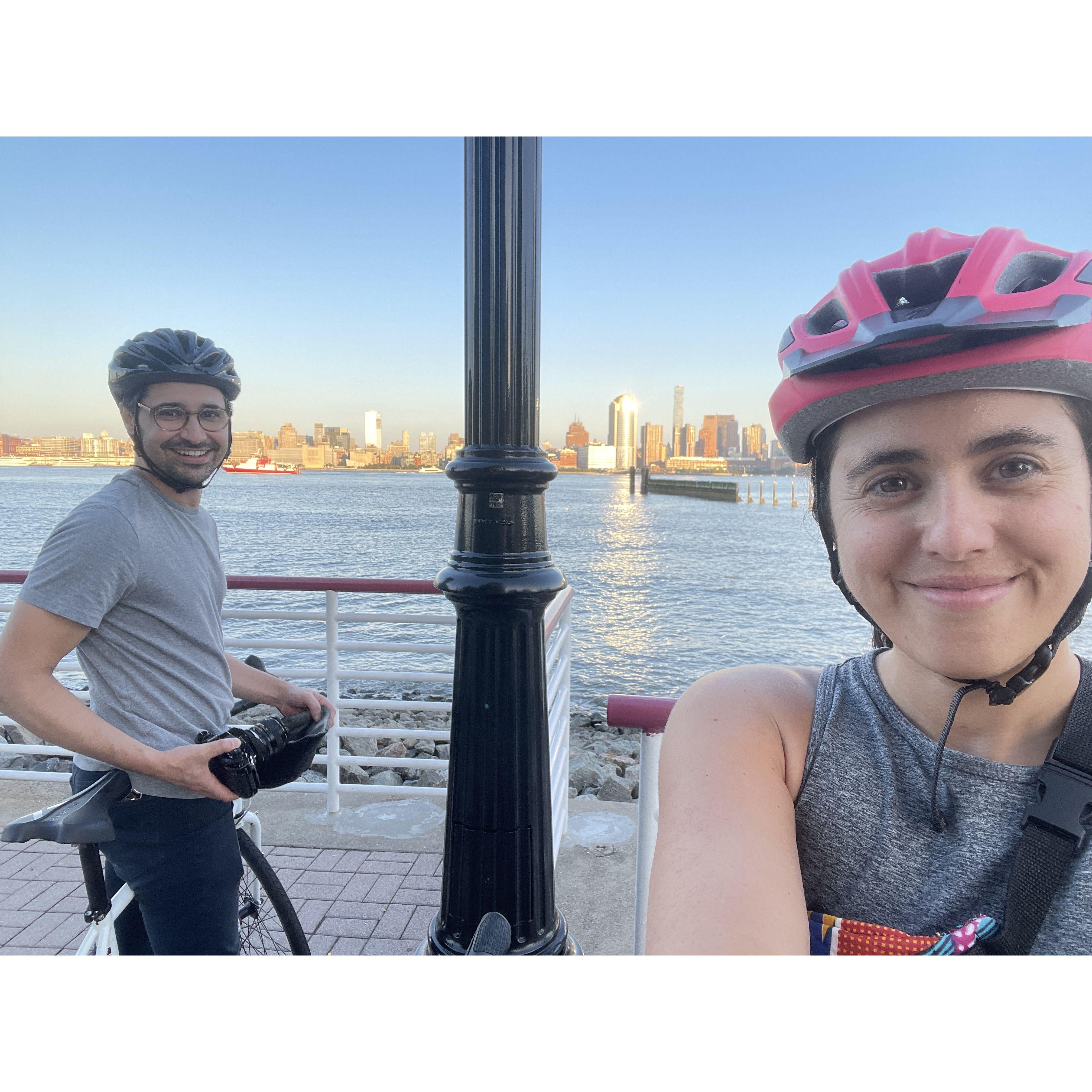 Bike Ride in Jersey City