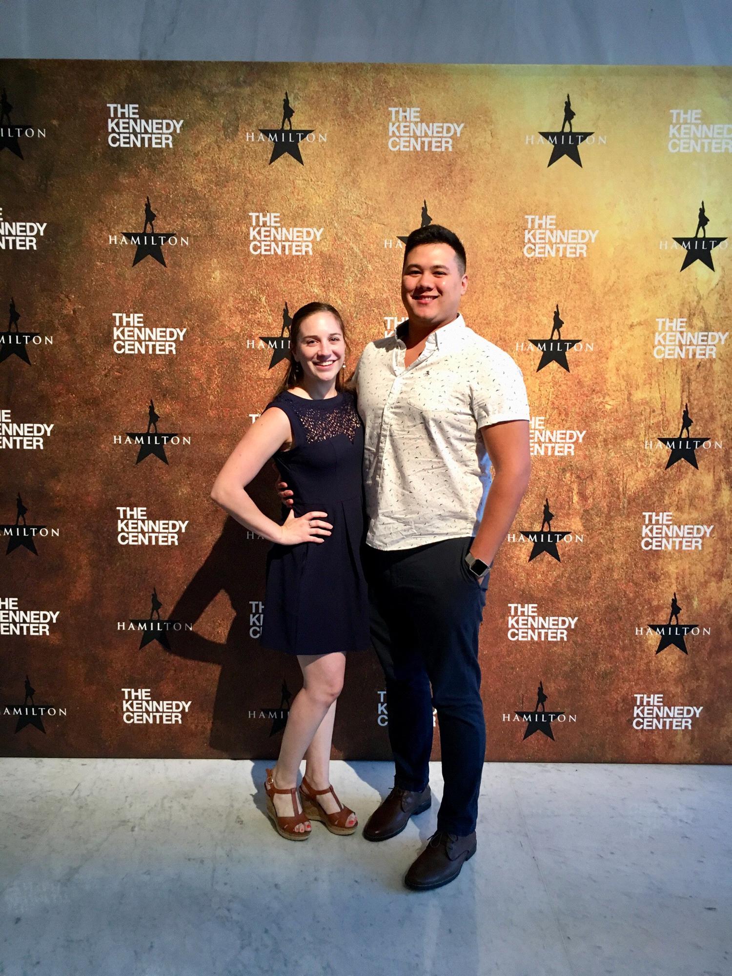 When we were IN THE ROOM where it happens!
