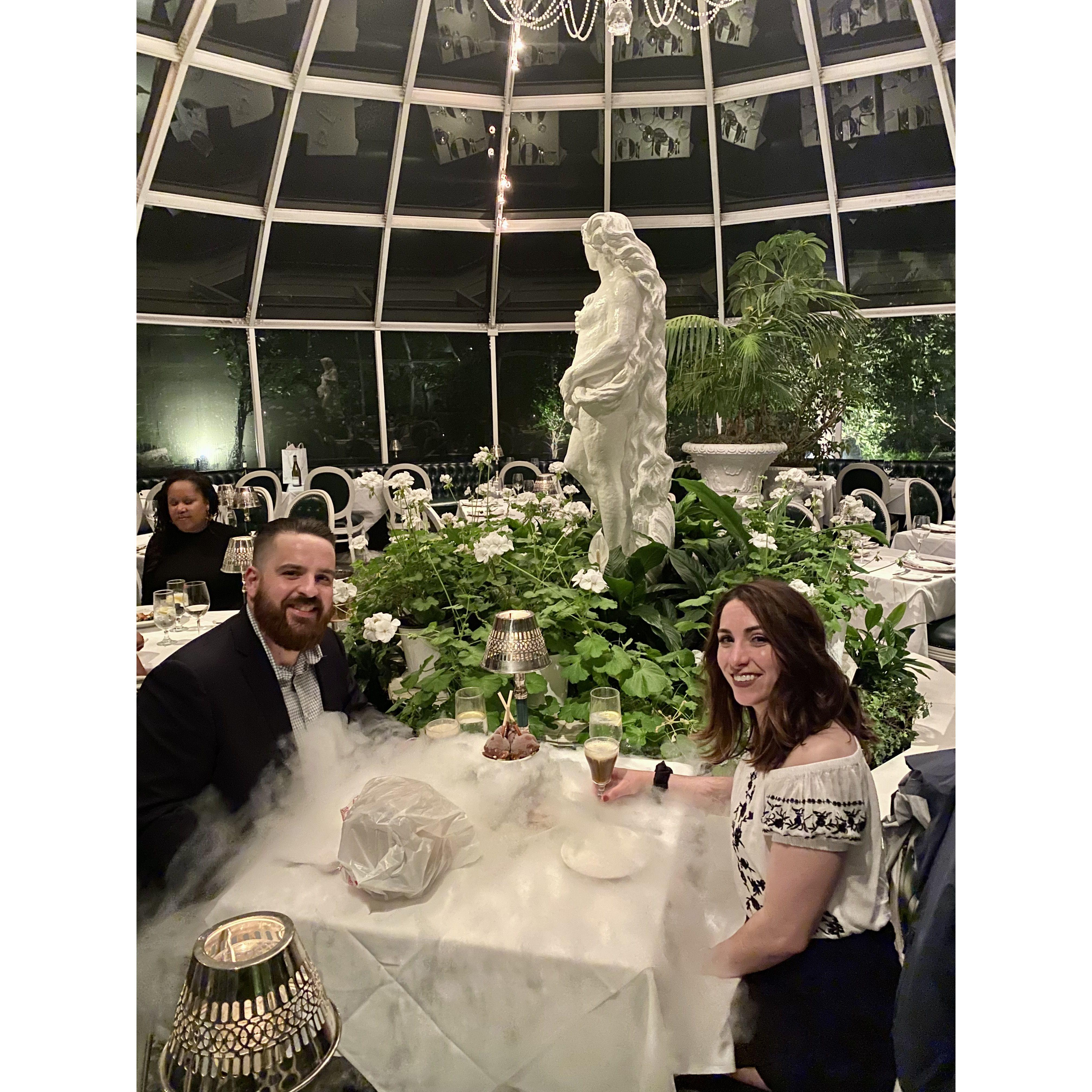 Our 1 year anni in Monterey.