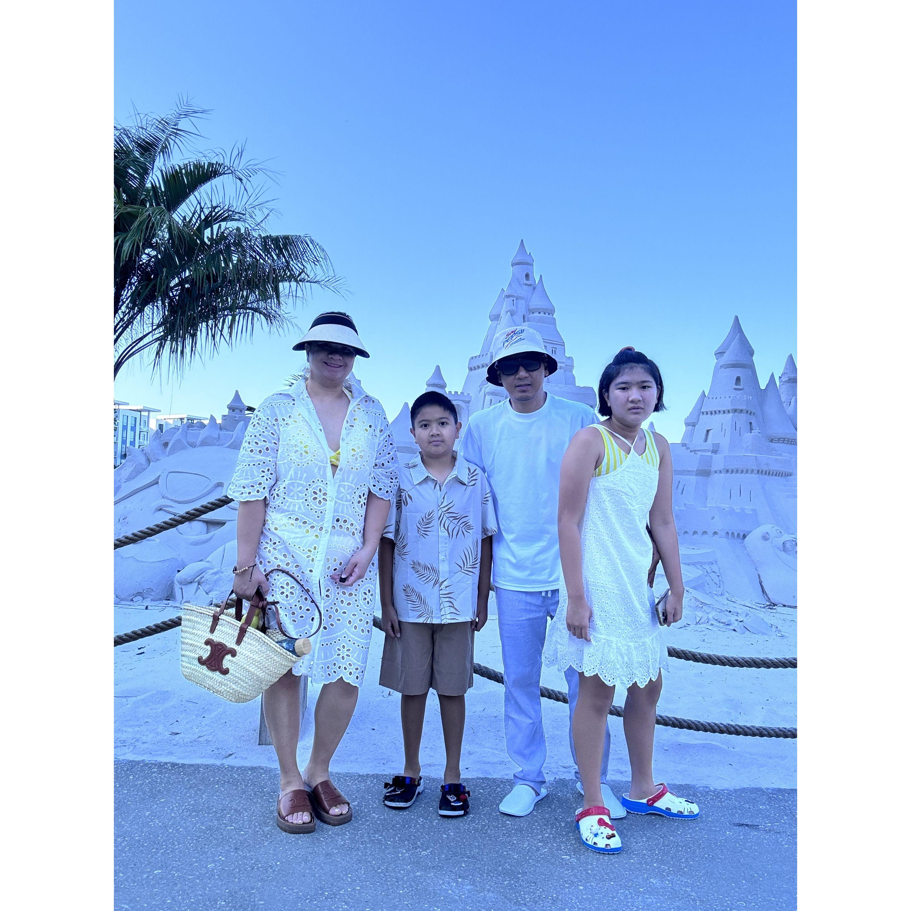 Our family is the heart of our home, where love and memories are made.