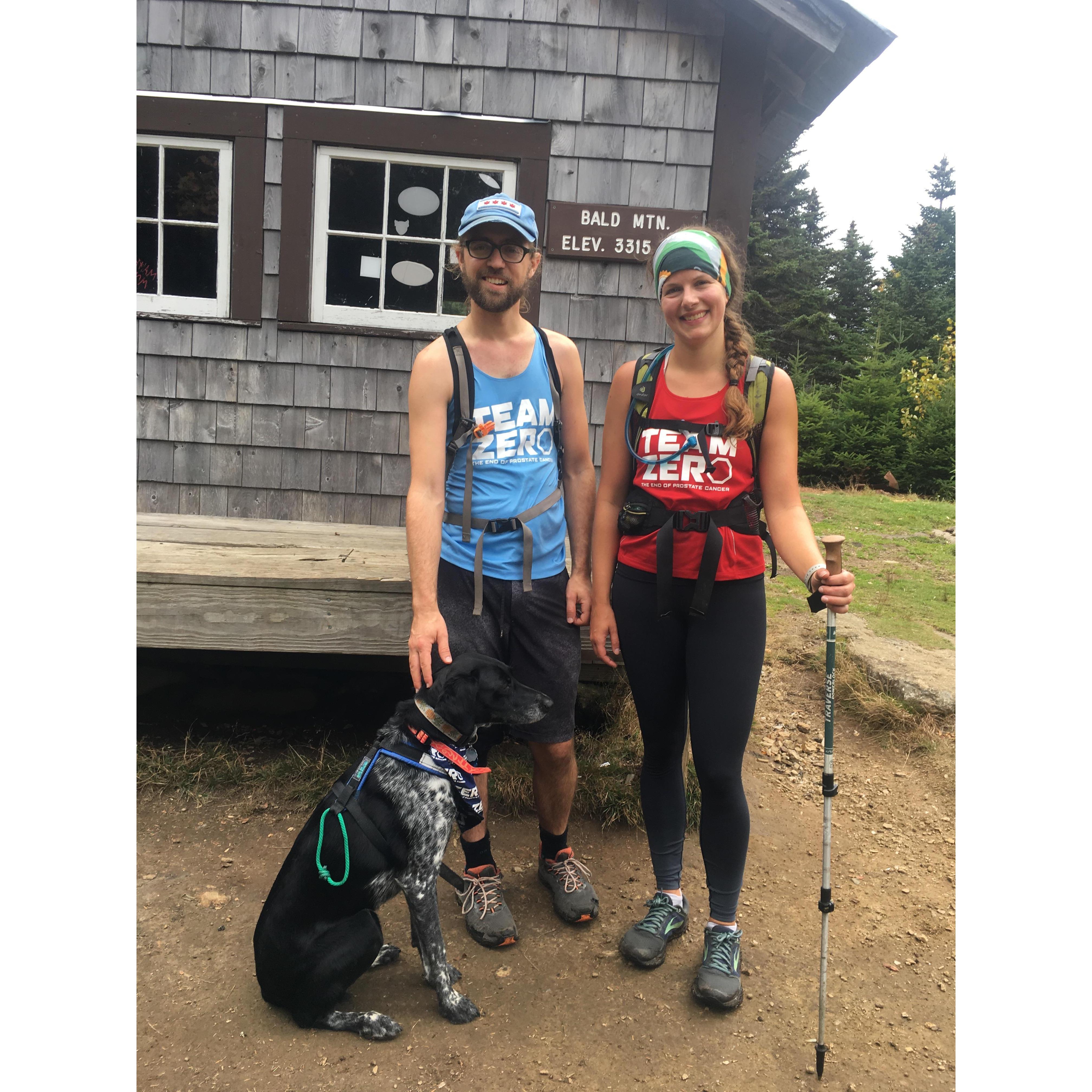 First team marathon - the Westmore Mountain Challenge in Vermont, 2019.