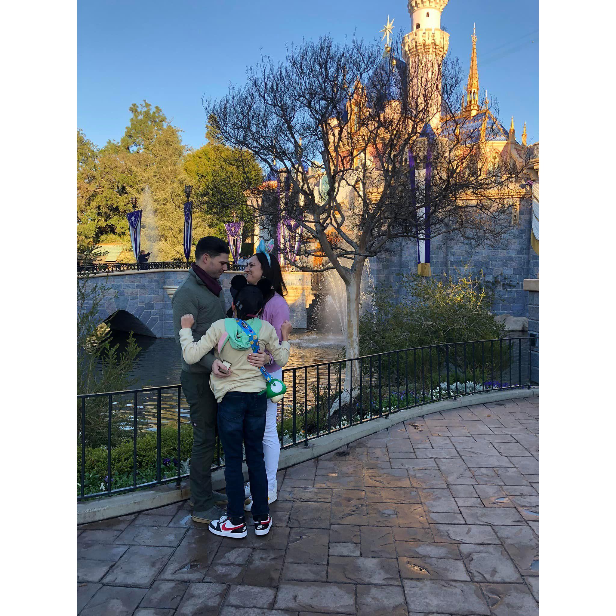 Right after Ray proposed