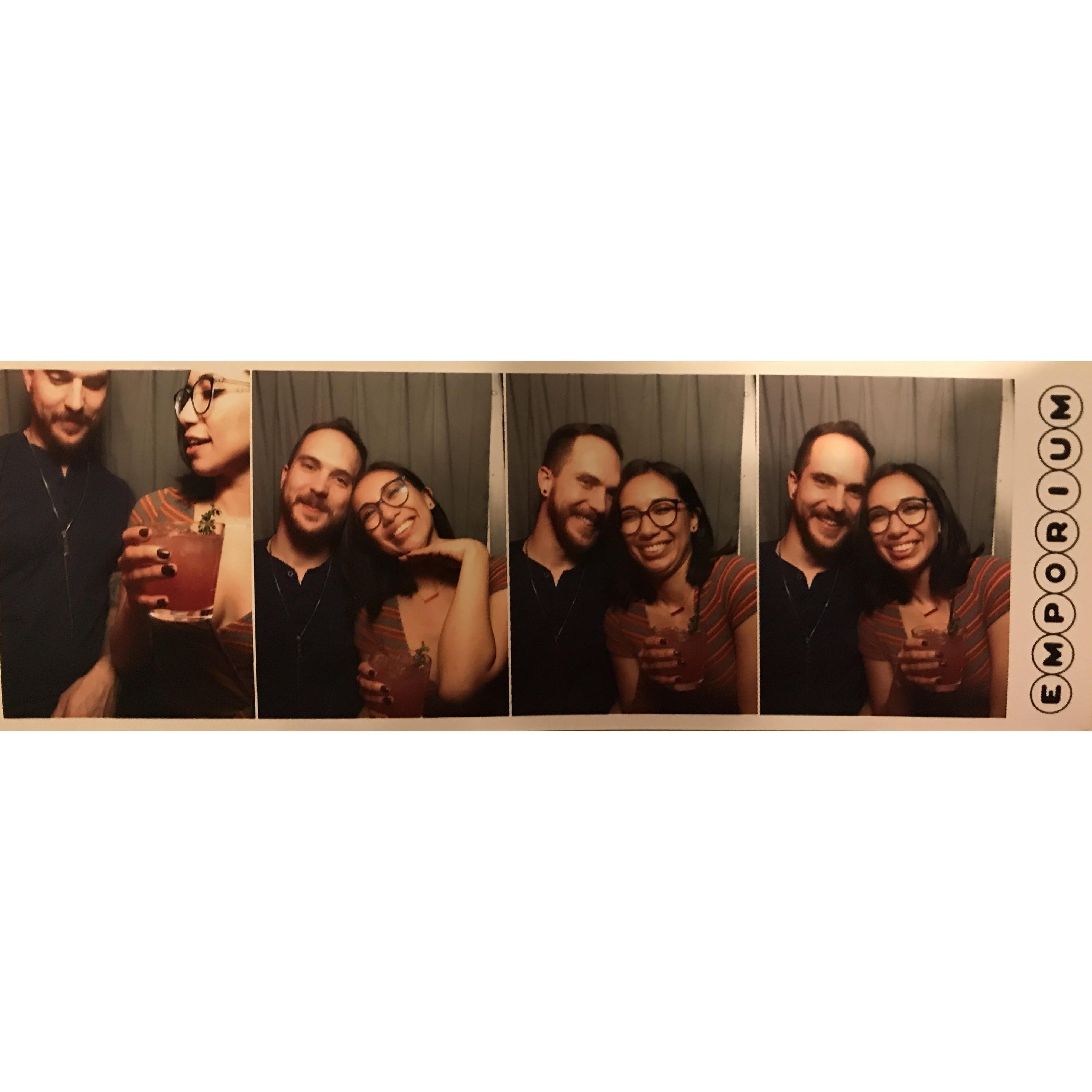 Our first date!