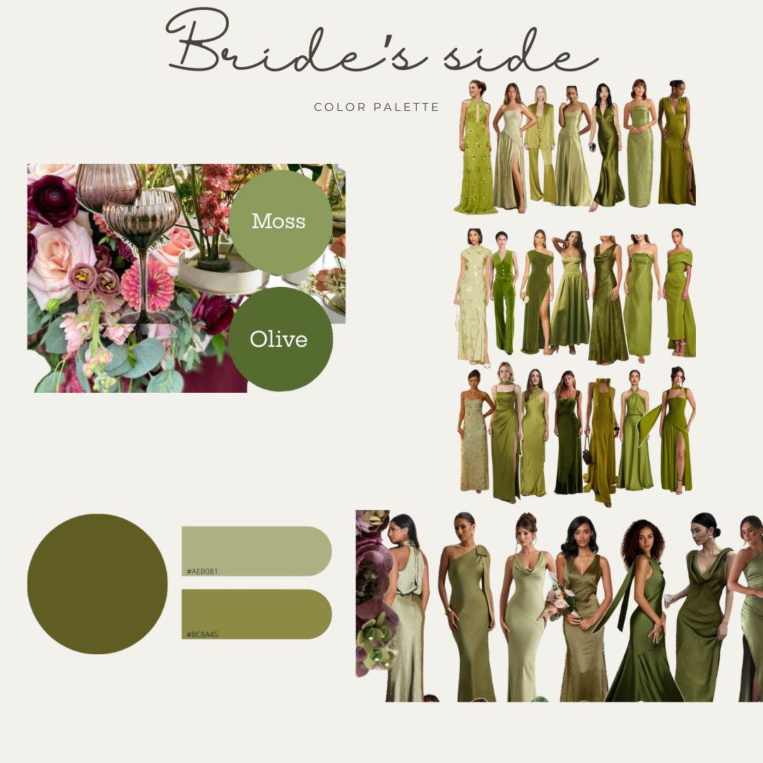 Bride's family side