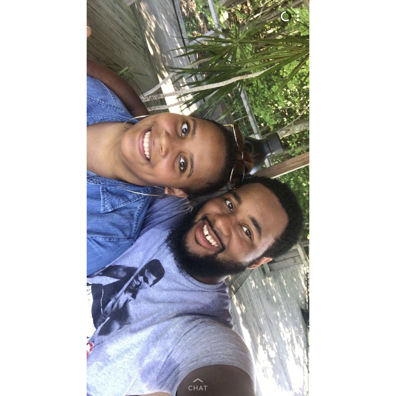1st Zoo trip, we left with the craziest sun burn
