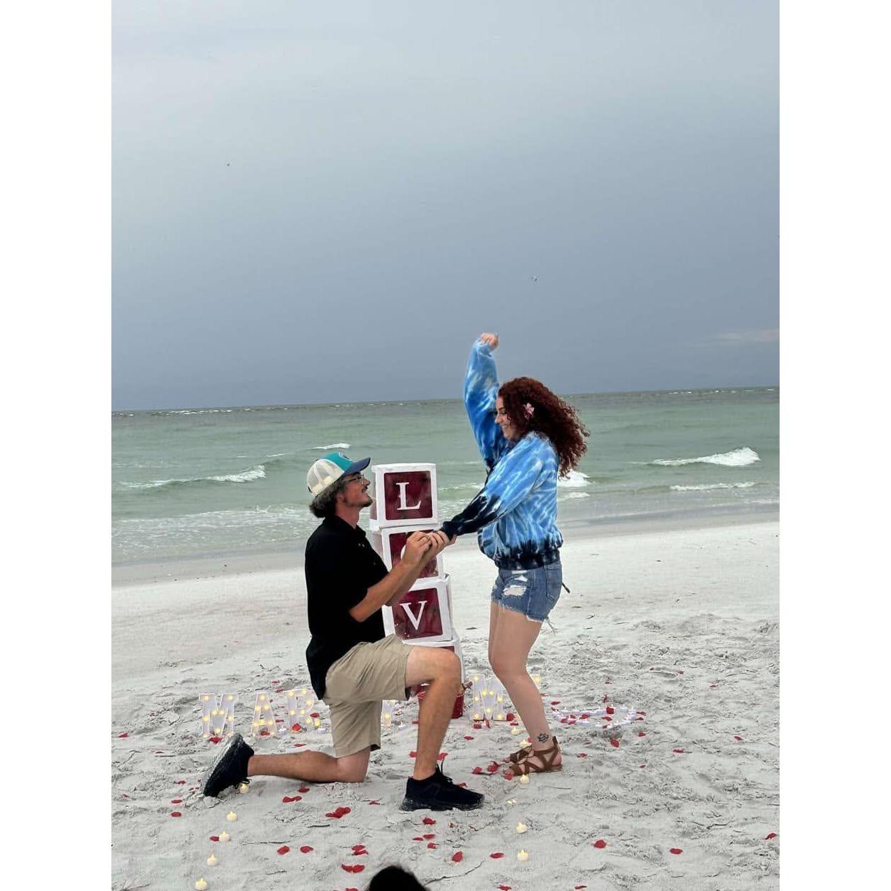 When he finally Proposed!
