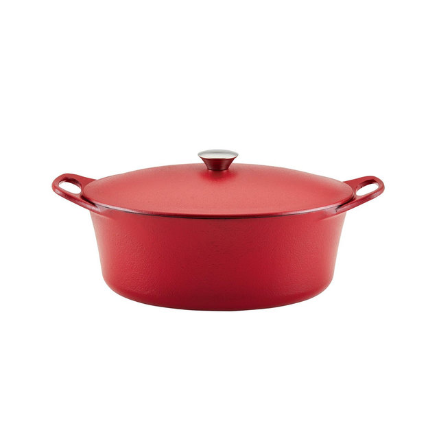 Rachael Ray Nitro Cast Iron 6.5 Quart Dutch Oven