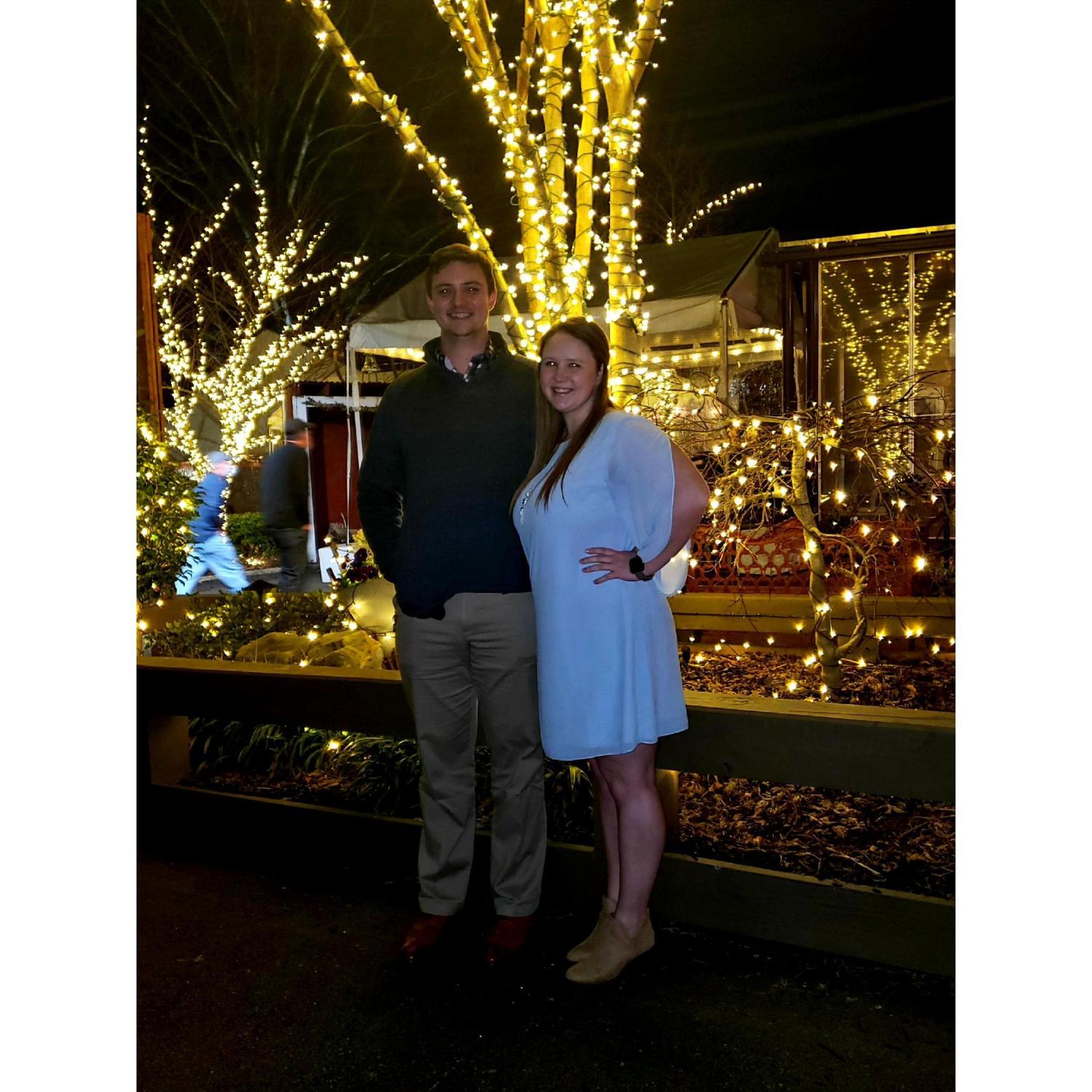 Fancy Dinner at Angus Barn! Photo date: 3/6/2021