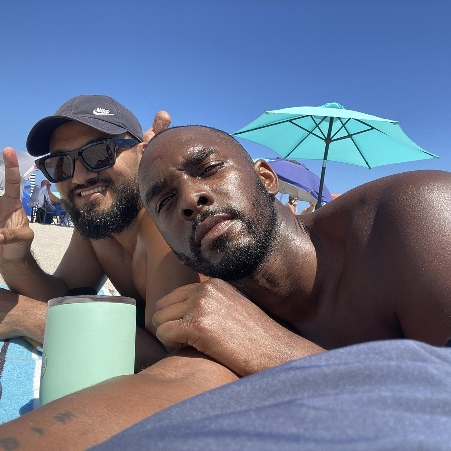 Our last beach days in Miami. 2023.