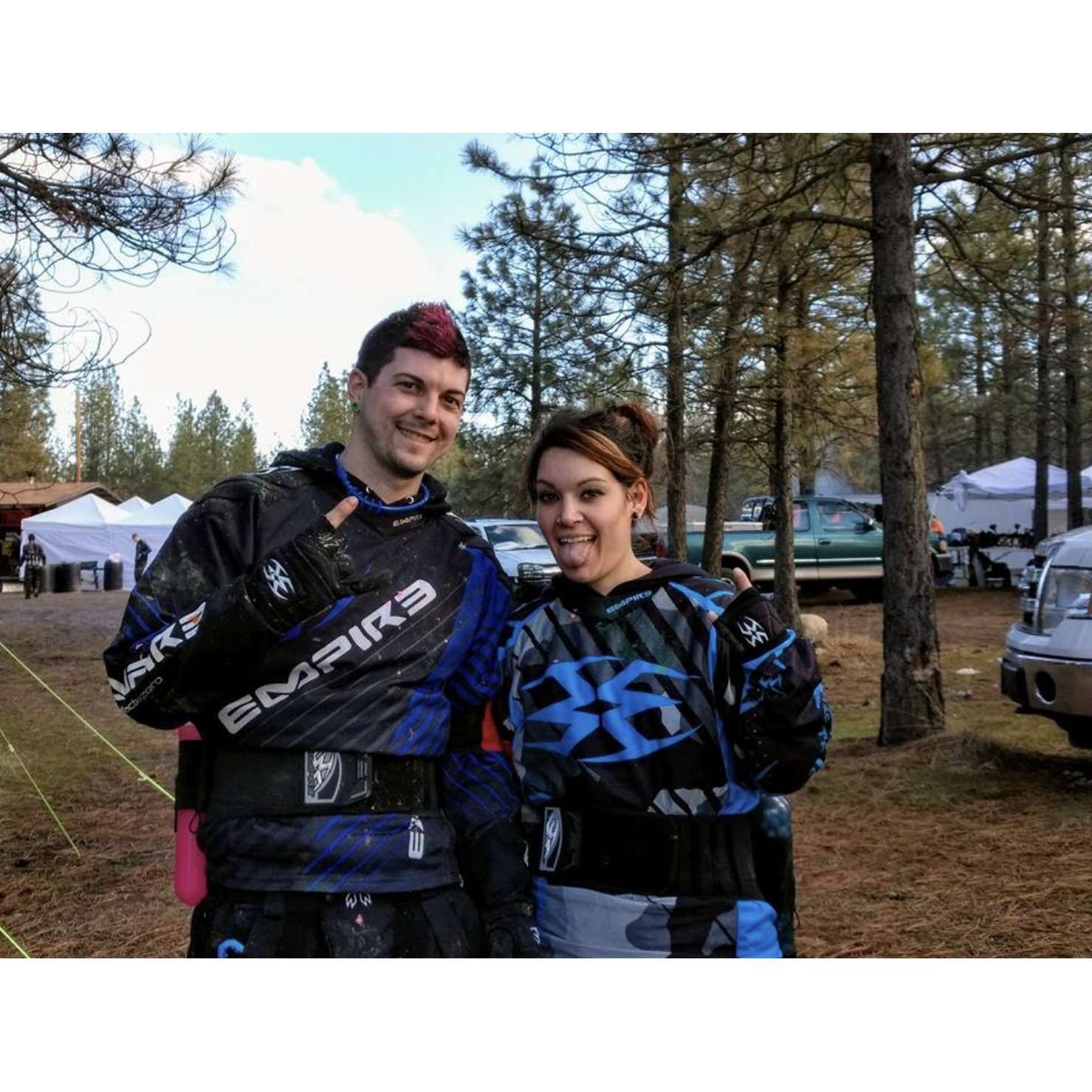1st time paint balling together!
March '18