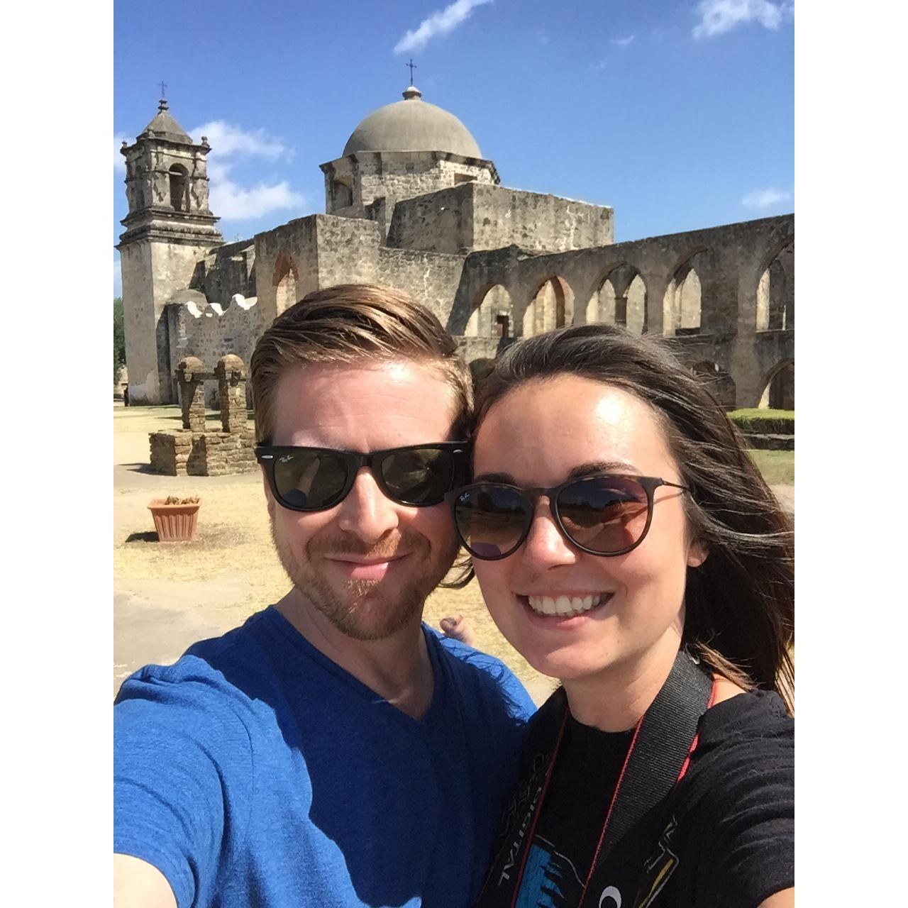 San Antonio - our first FB official photo!
