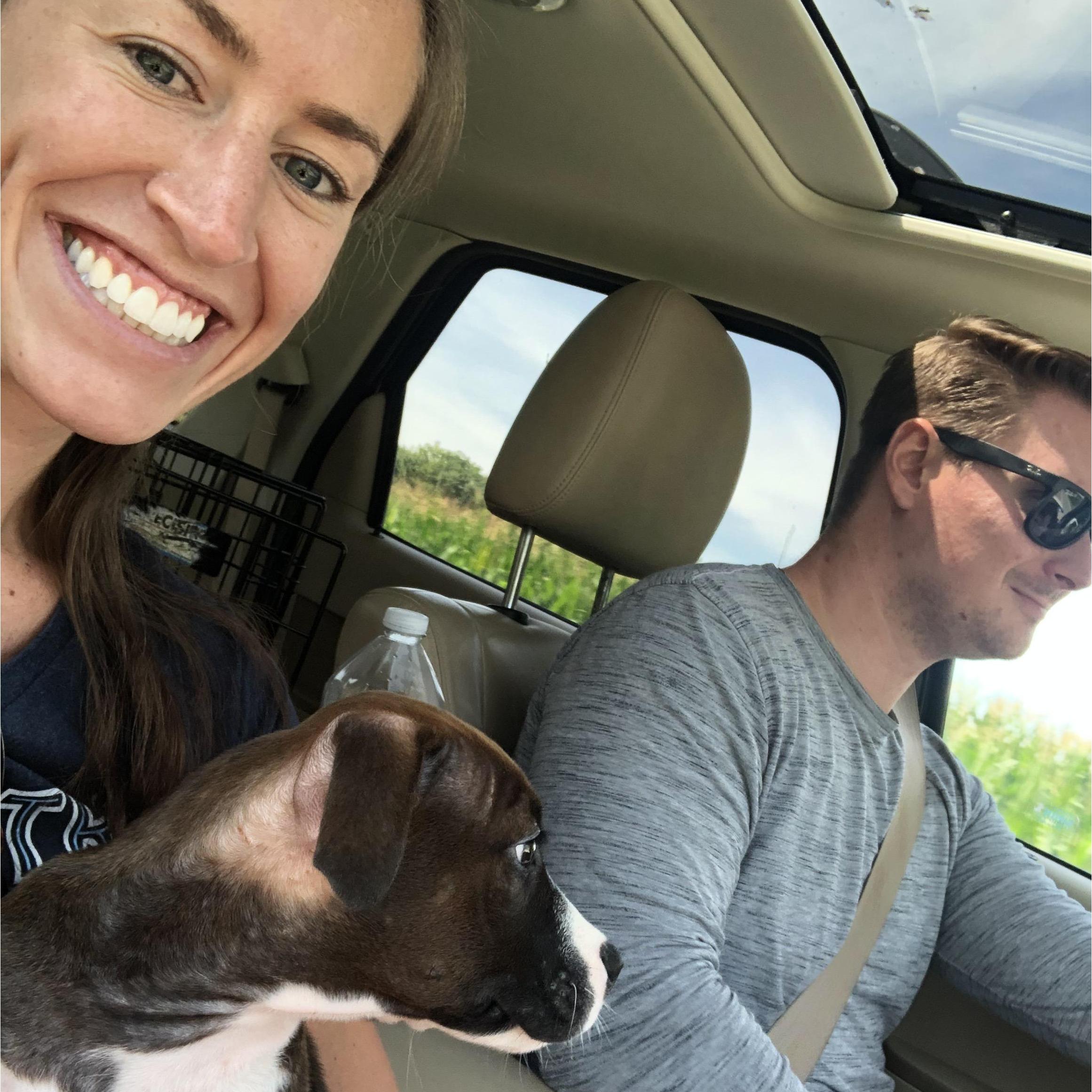 Road trip to Pennsylvania to pick up Mac