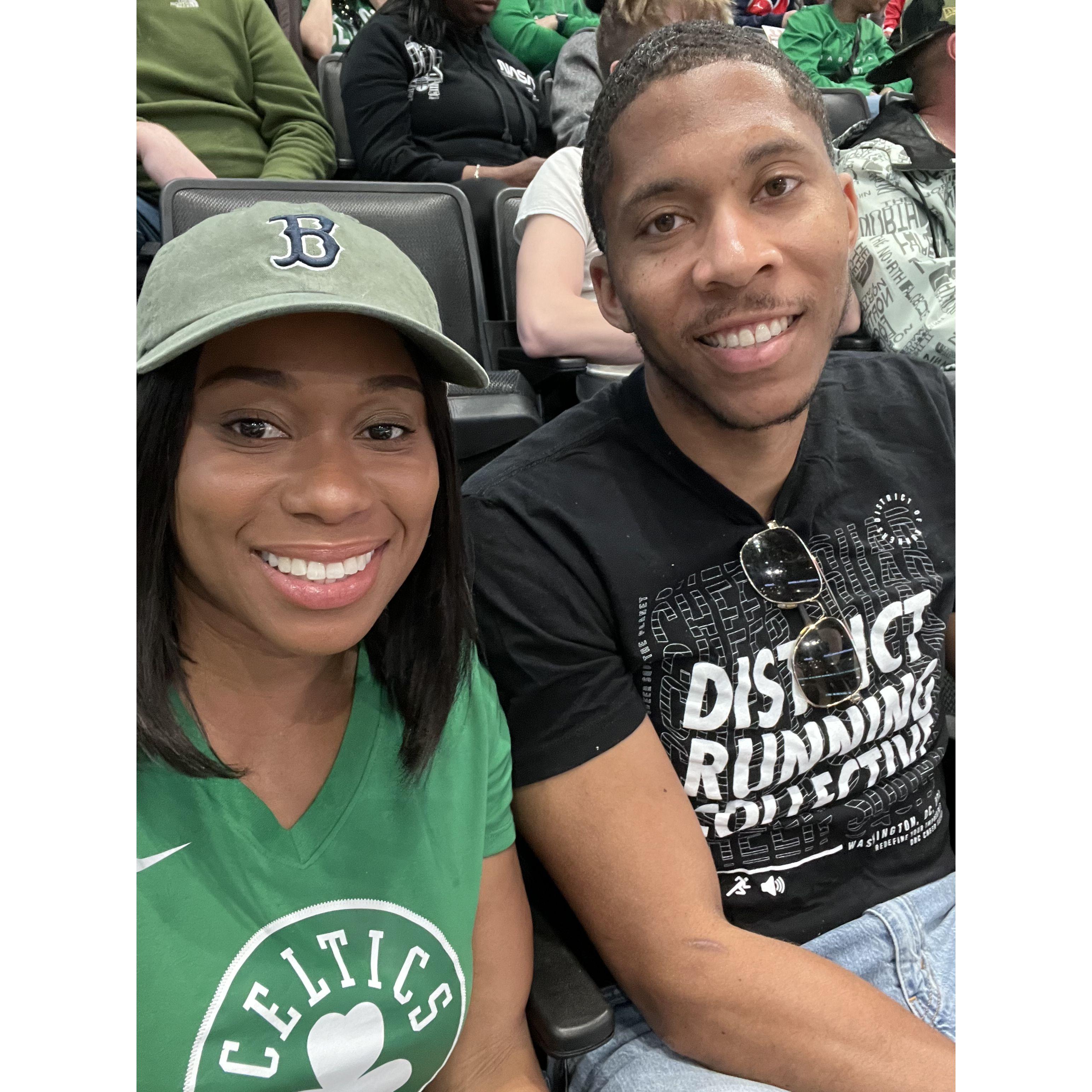 Celtics vs. Wizards game