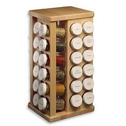 J.K. Adams Carousel Spice Rack - 32 Bottles at Kitchen Universe