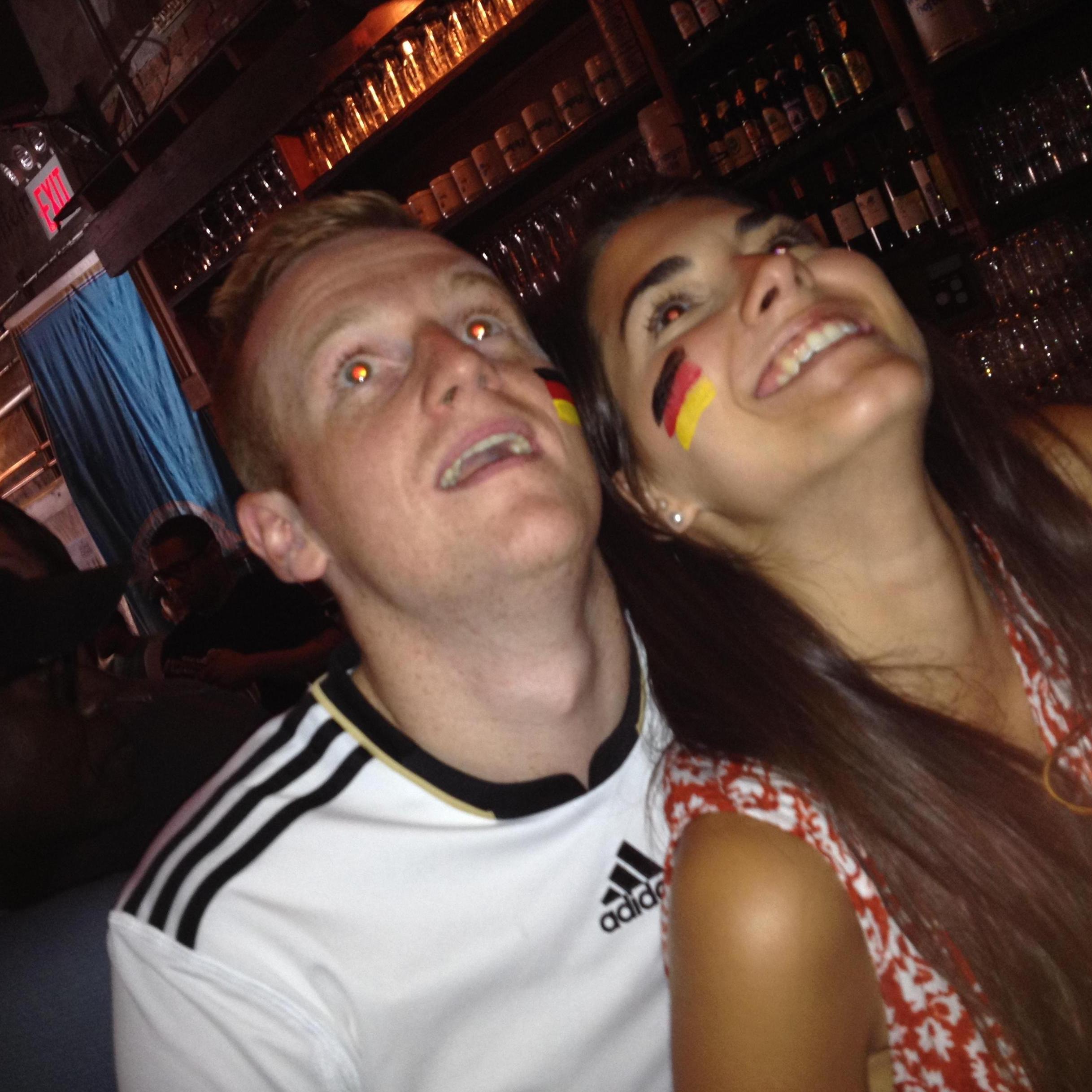 When Cristi betrayed her Spanish roots to impress her man ;)

(it worked)