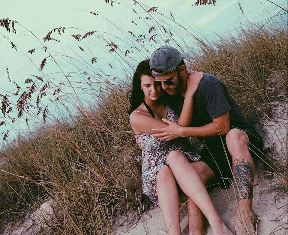 My mom captured this photo of us and it has become one of my favorites.