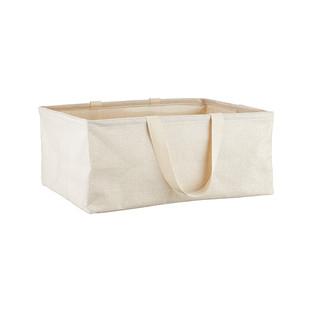 Umbra Natural Small Rectangular Shimmer Crunch Bin