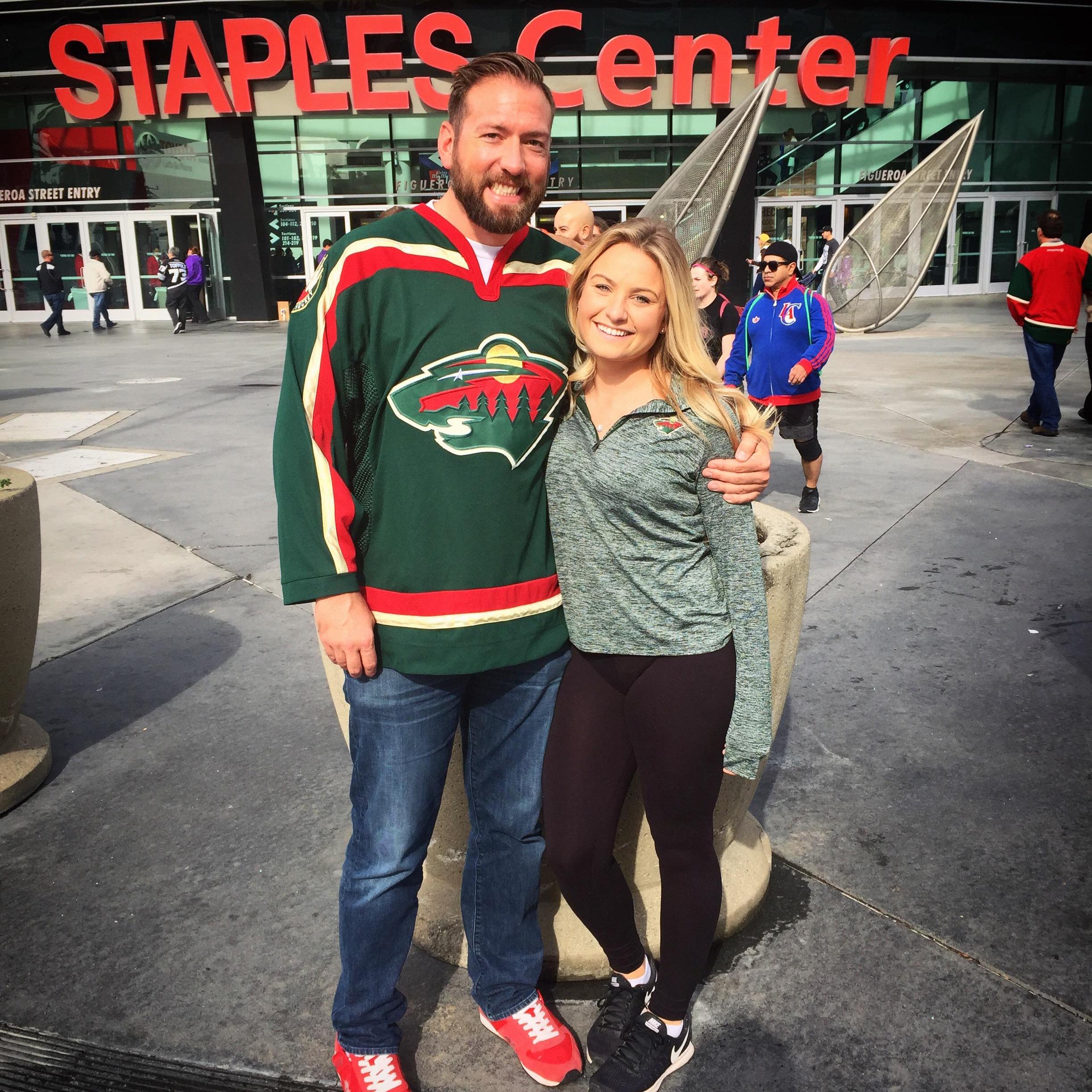Wild Hockey in LA
