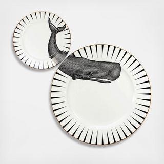 Monochrome Party 2-Piece Plate set