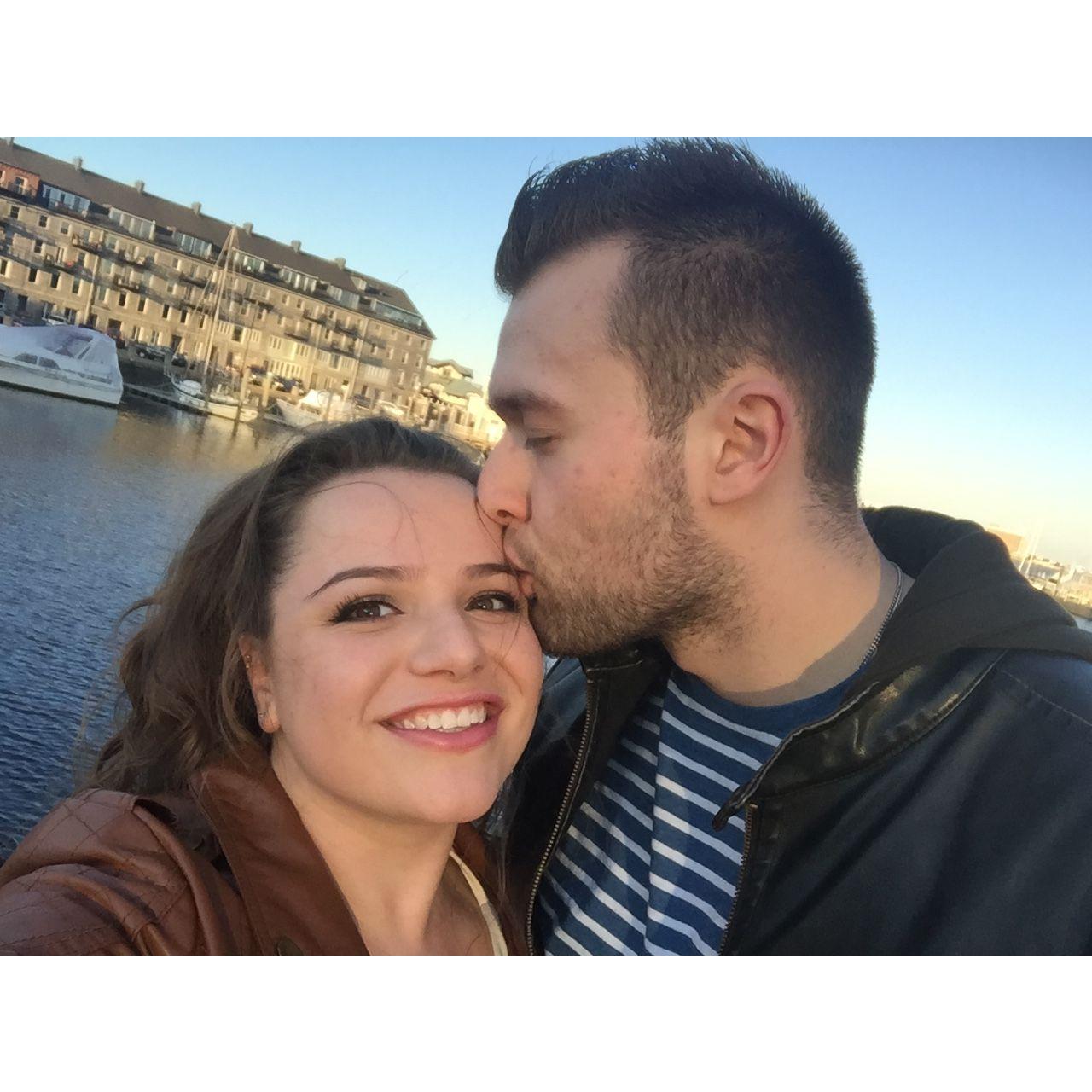 Our first ever Boston date night ~ April 2016