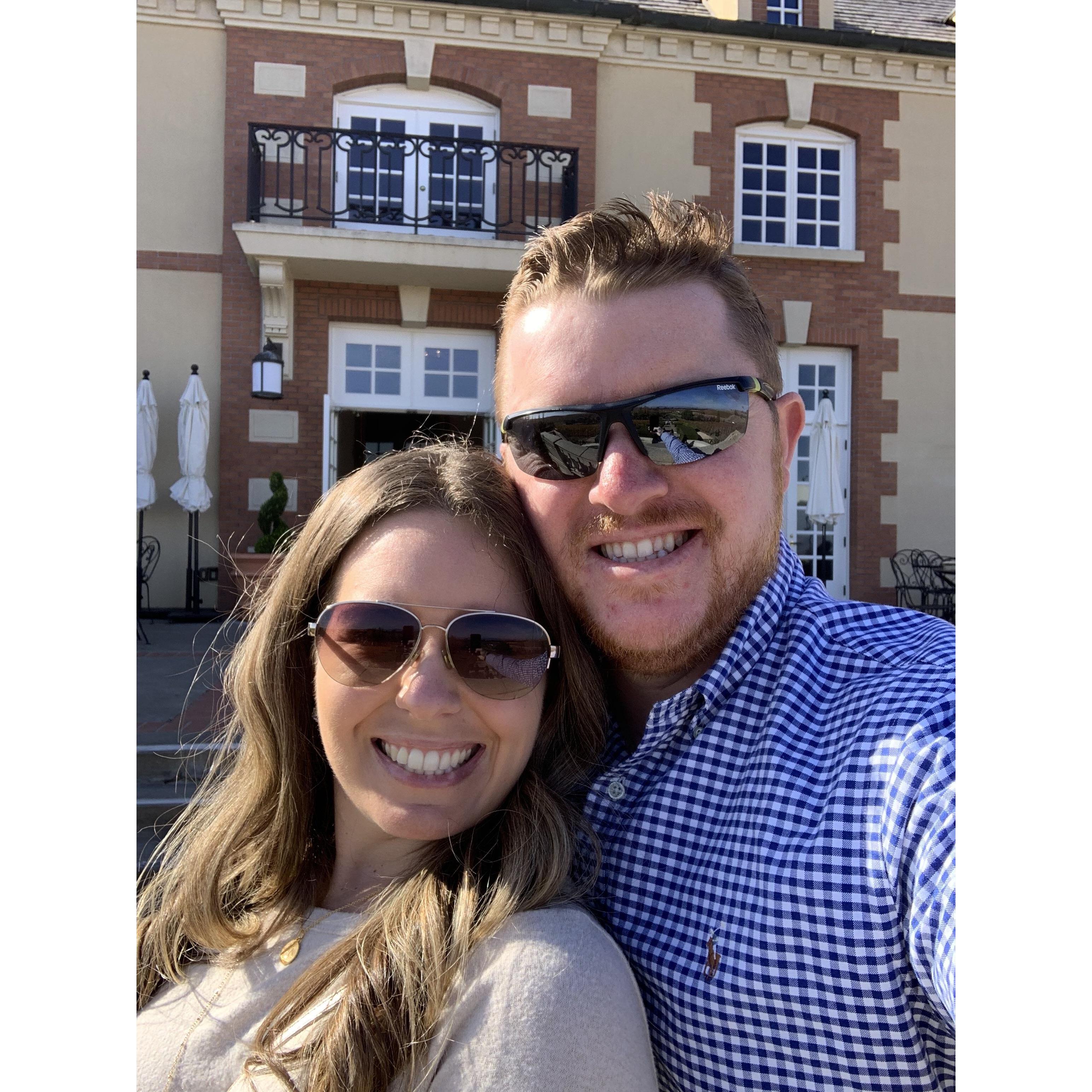 Our visit to Domaine Carneros in Napa Valley, CA for Jessica's 30th birthday