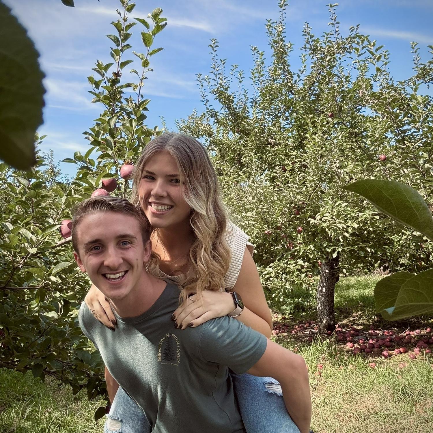 Moments before the proposal!!