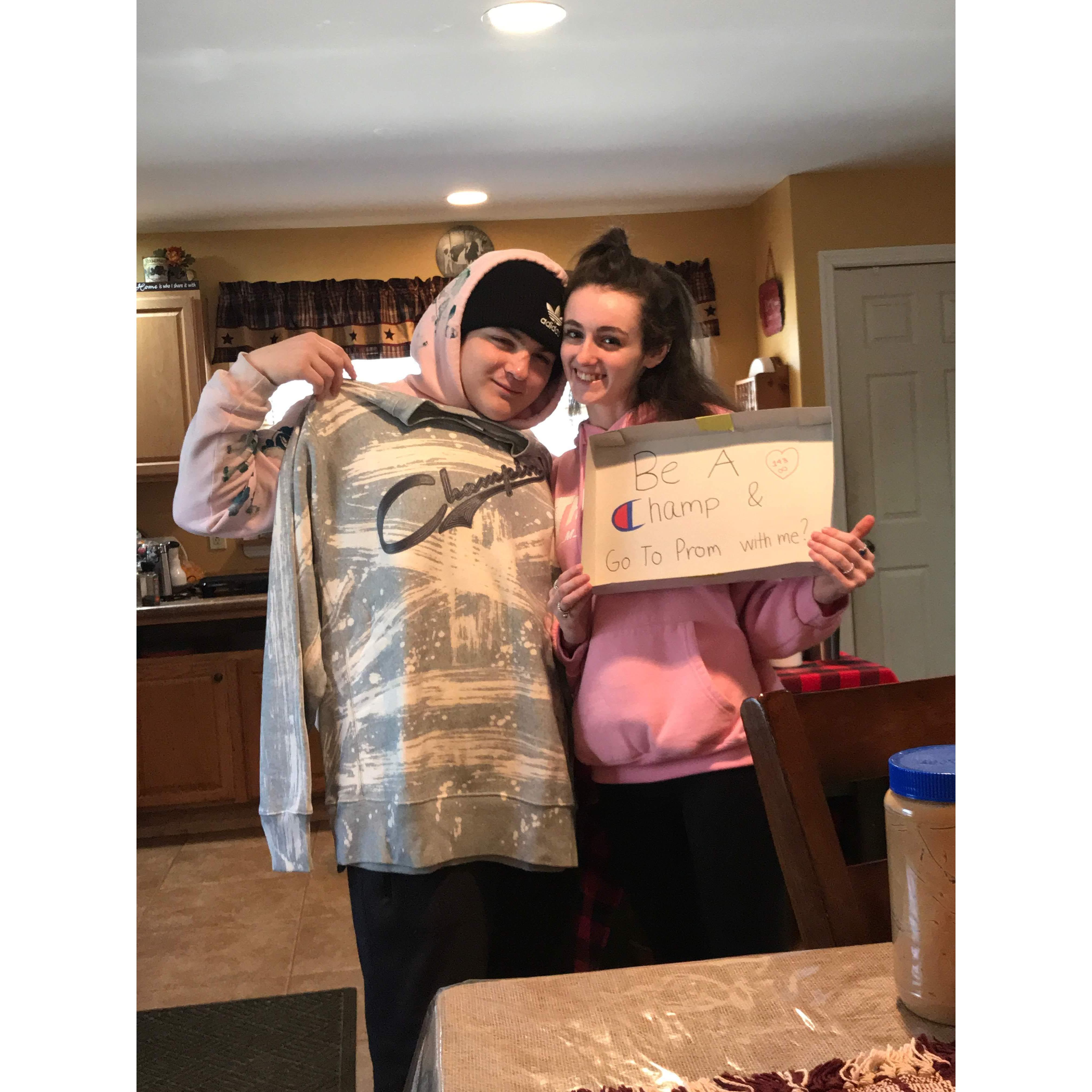 2 years (plus a prom-posal)