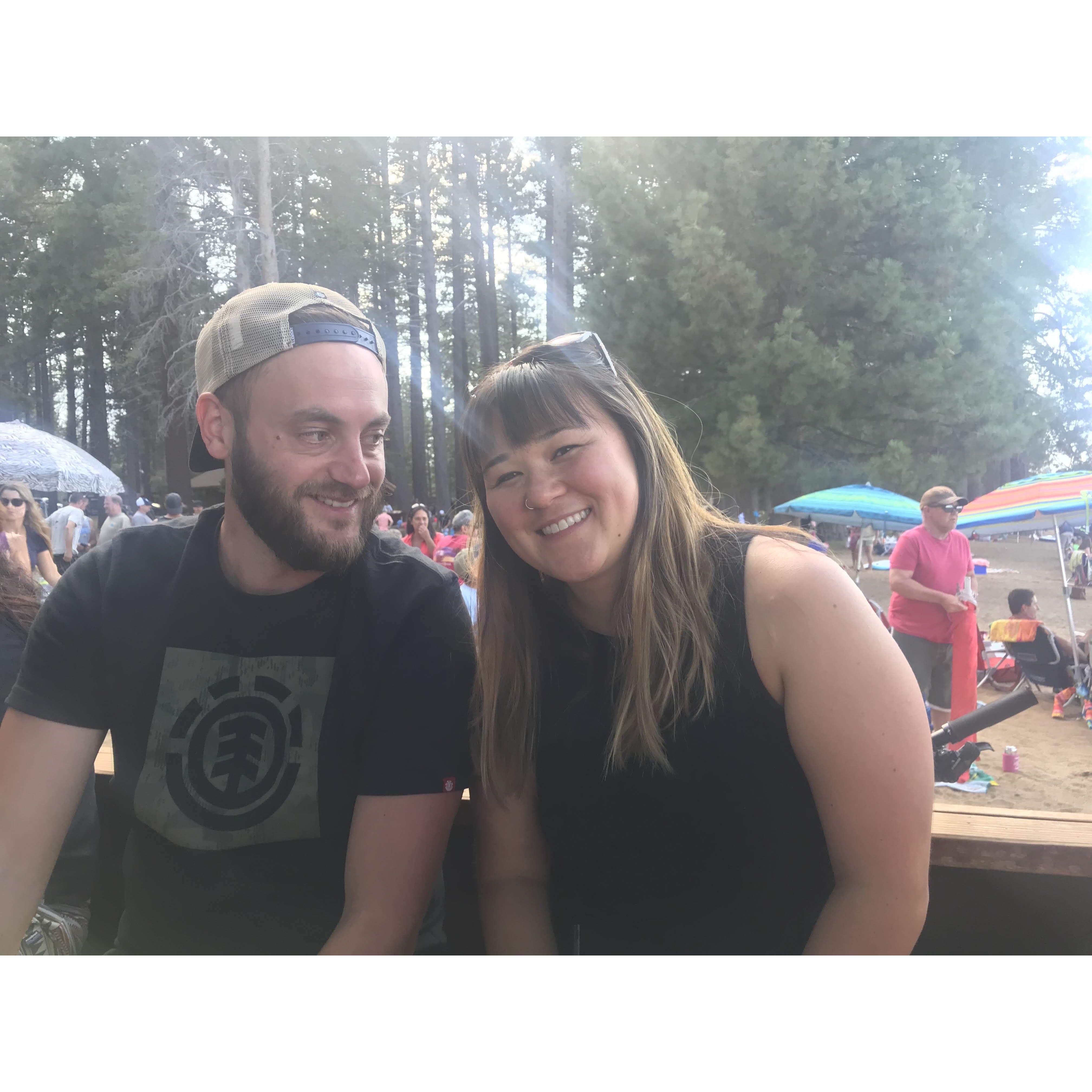 First time taking Peter to Tahoe <3