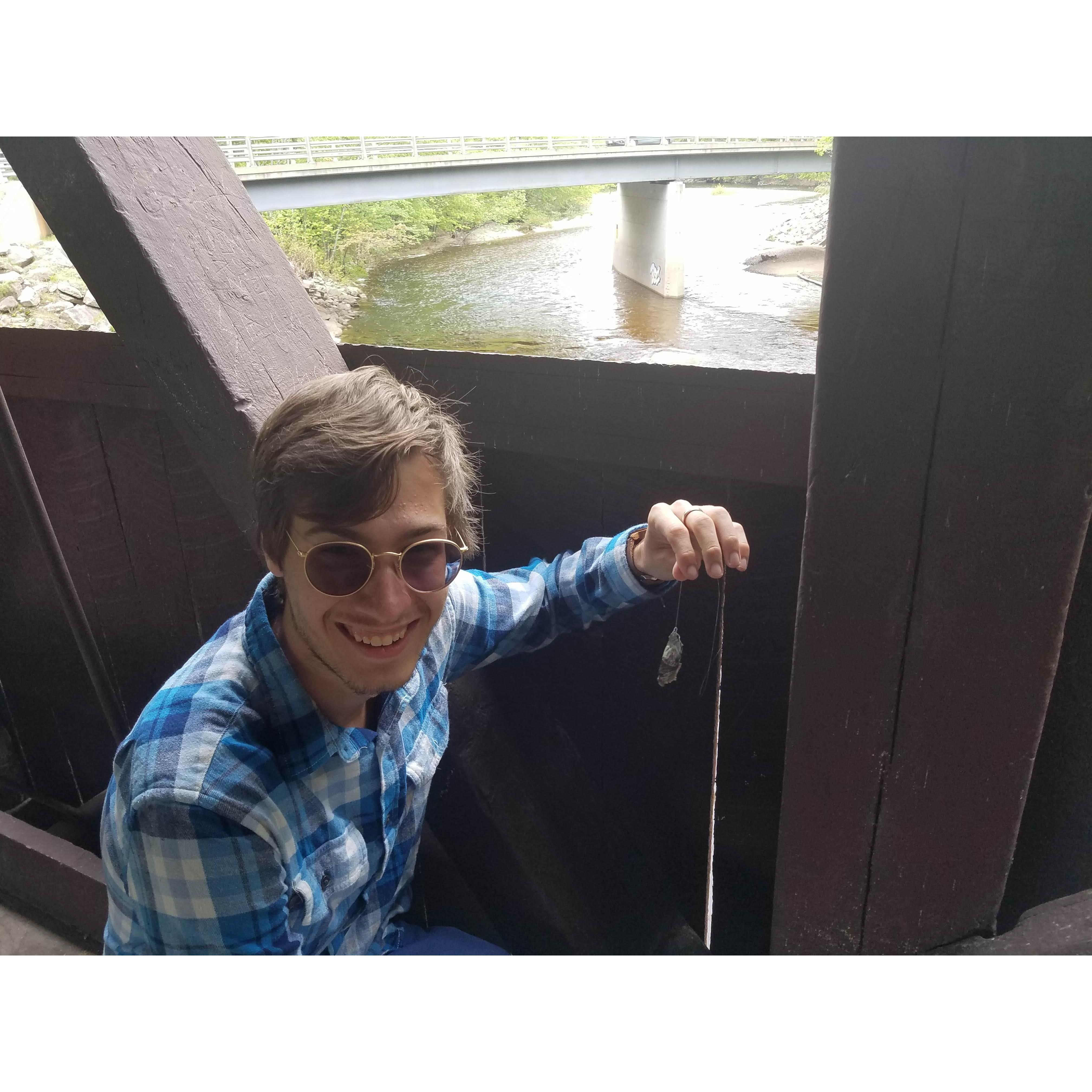 Finding our toughest geocache!