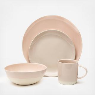 Shell Bisque 4-Piece Place Setting, Service for 1