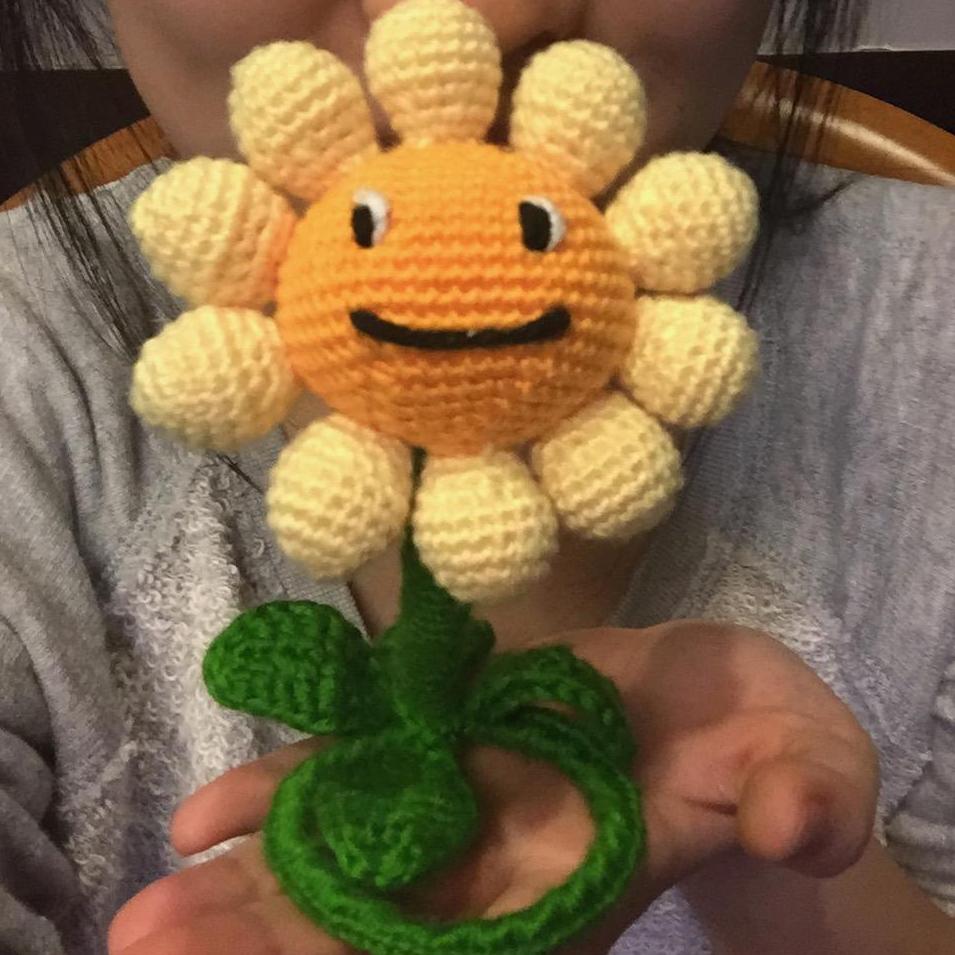 Sunflower Josefina for Johnny's lonely days during our four month LDR.