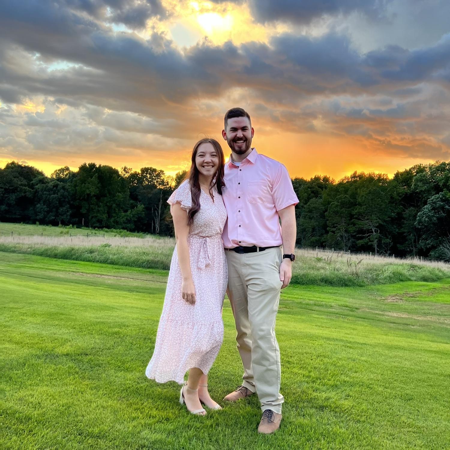 August 2022: Another wedding picture, but warmer weather