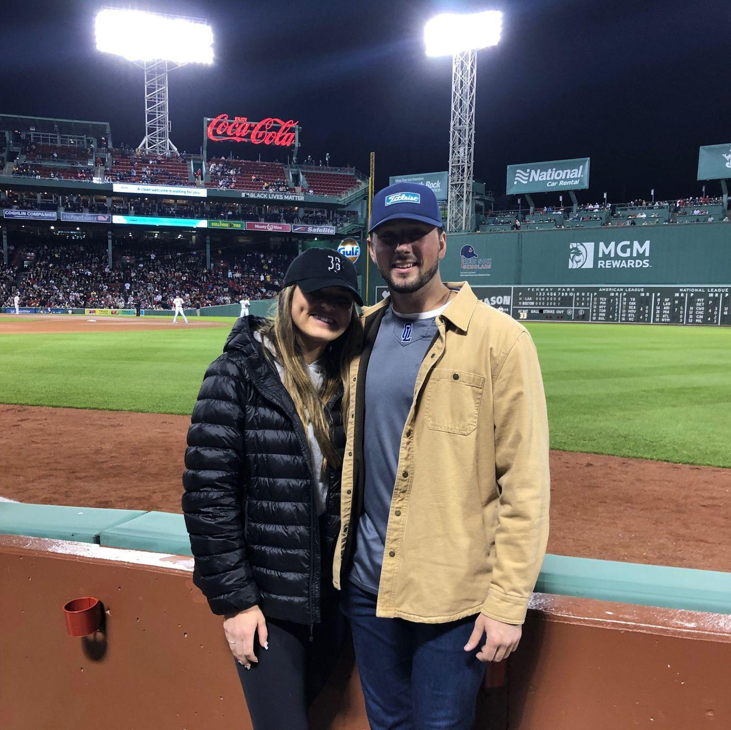 Our first real date!