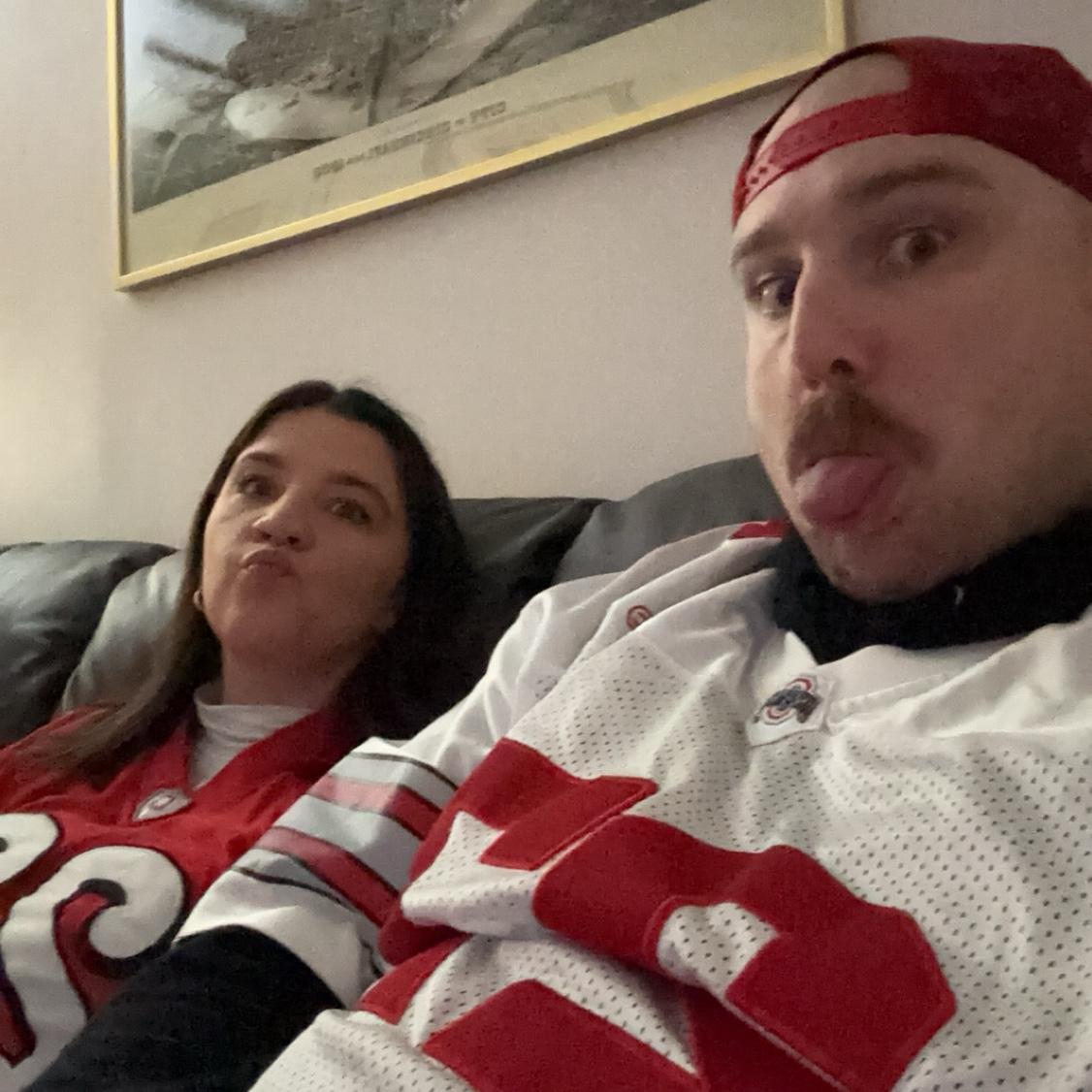 Ohio State vs Xichigan: we also woke up at 4am to drive back from TN to get home in time for kickoff.