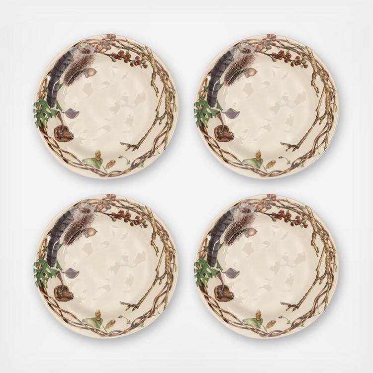 Forest Walk Party Plate, Set of 4