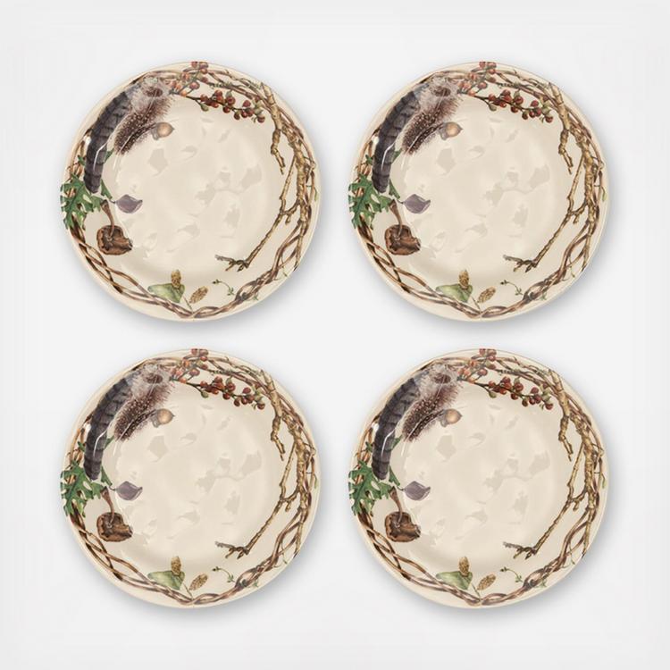 Forest Walk Party Plate, Set of 4